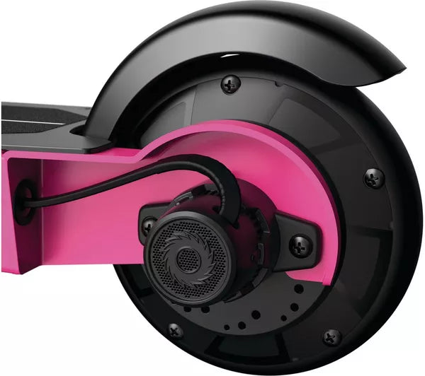 RAZOR Power Core S80 Electric Kids' Scooter – Black & Pink