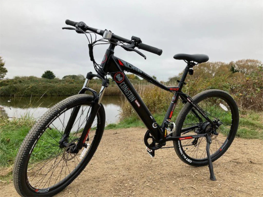 Dallingridge Coniston Hardtail Electric Mountain Bike 250W – Black/Red